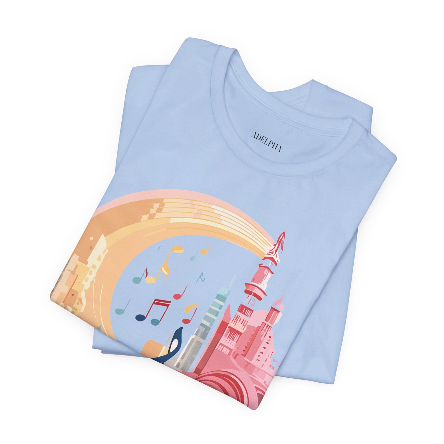 T-shirt en coton naturel - Collection Musique