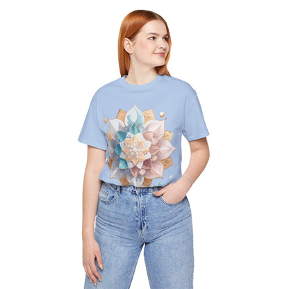 Natural Cotton Tee Shirt - Medallion Collection Printify