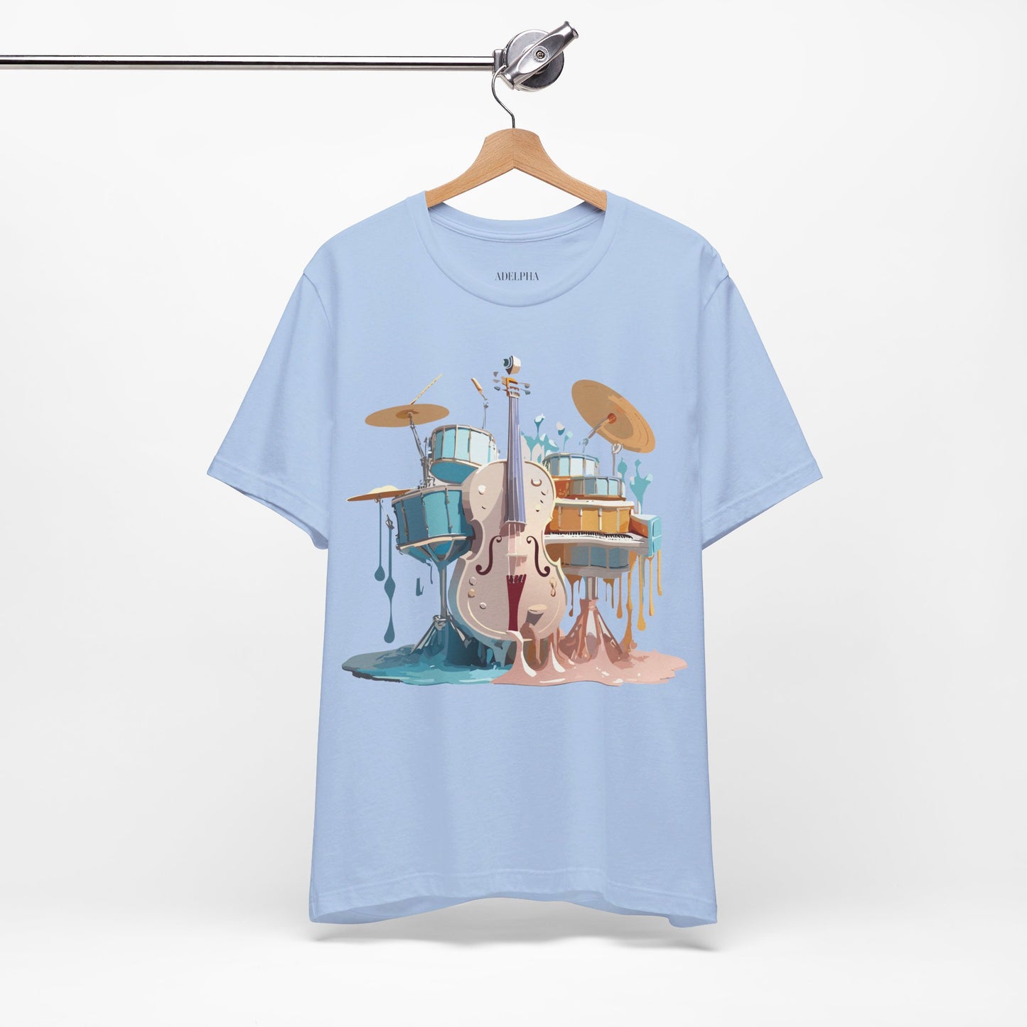 Natural Cotton Tee Shirt - Music collection