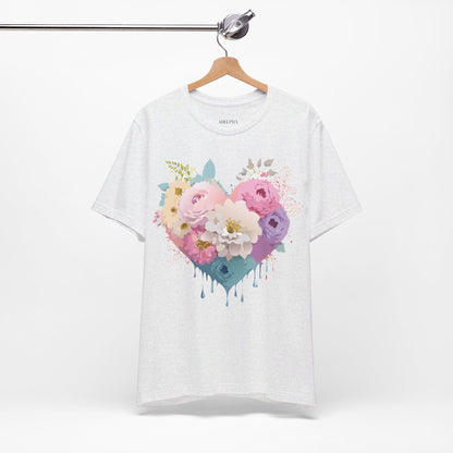 Natural Cotton Tee Shirt - Love story Collection Printify