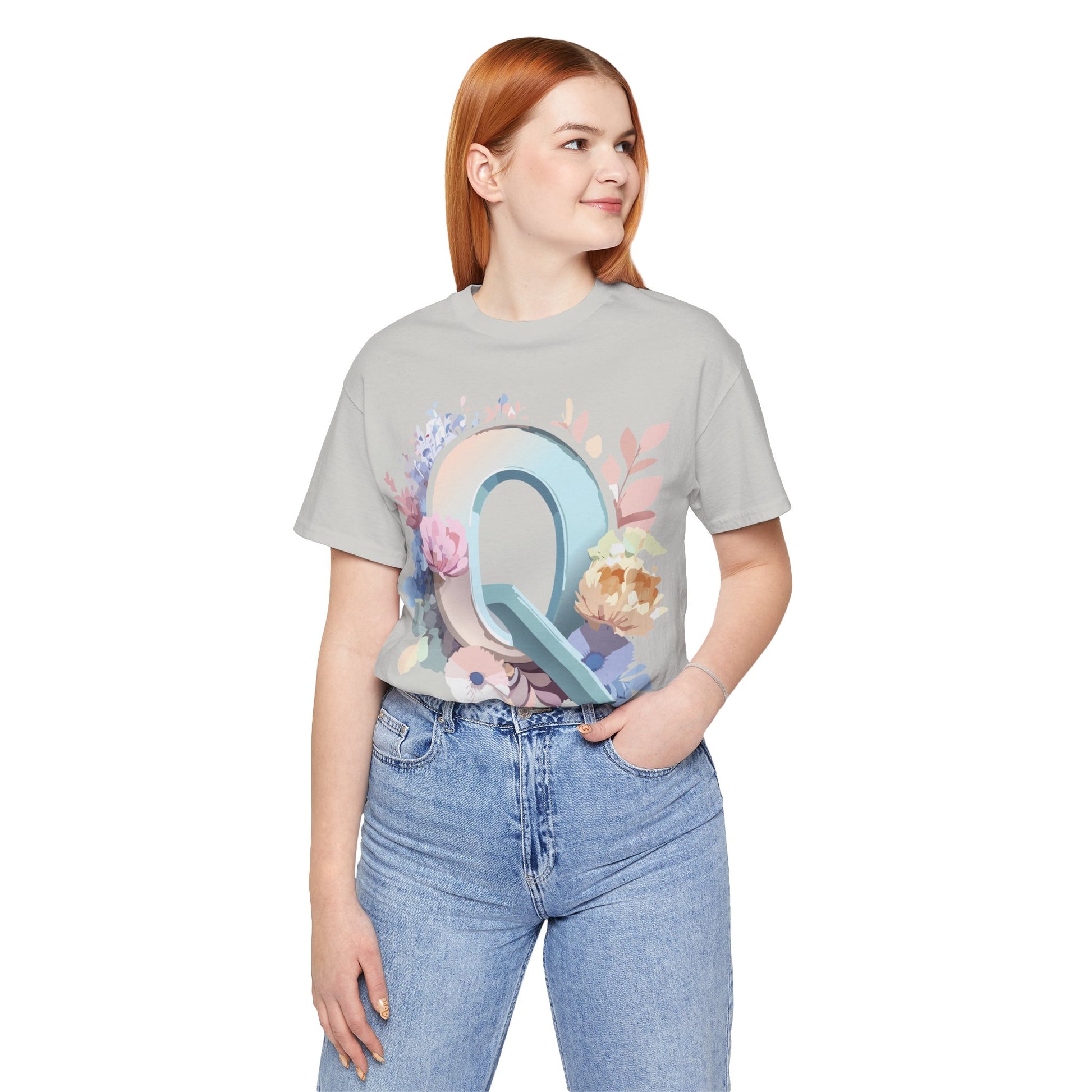 Letter Shirt, Letter Q Shirt - ADELPHA