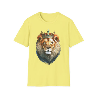 Lion Shirt Unisex Softstyle Tee Gildan 64000 100 Percent Ring Spun Cotton