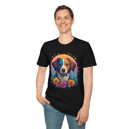 Dog Shirt Unisex Softstyle Tee 100 Percent Cotton Gildan 64000