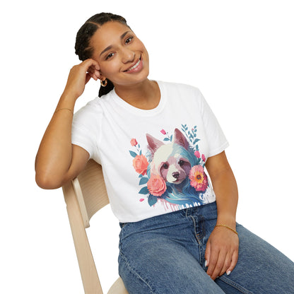 Dog Shirt Unisex Softstyle Cotton Tee Gildan 64000 With Animal Designs