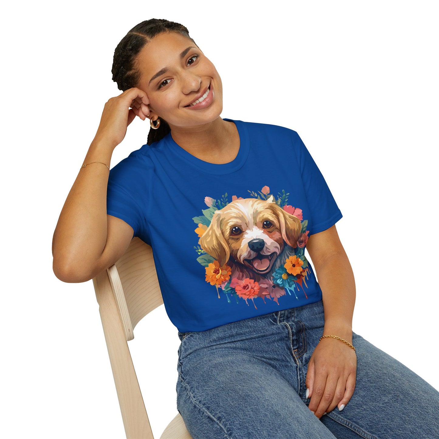 Dog Shirt, Shirt with Dog, Animal Tee, Shirt with Animals