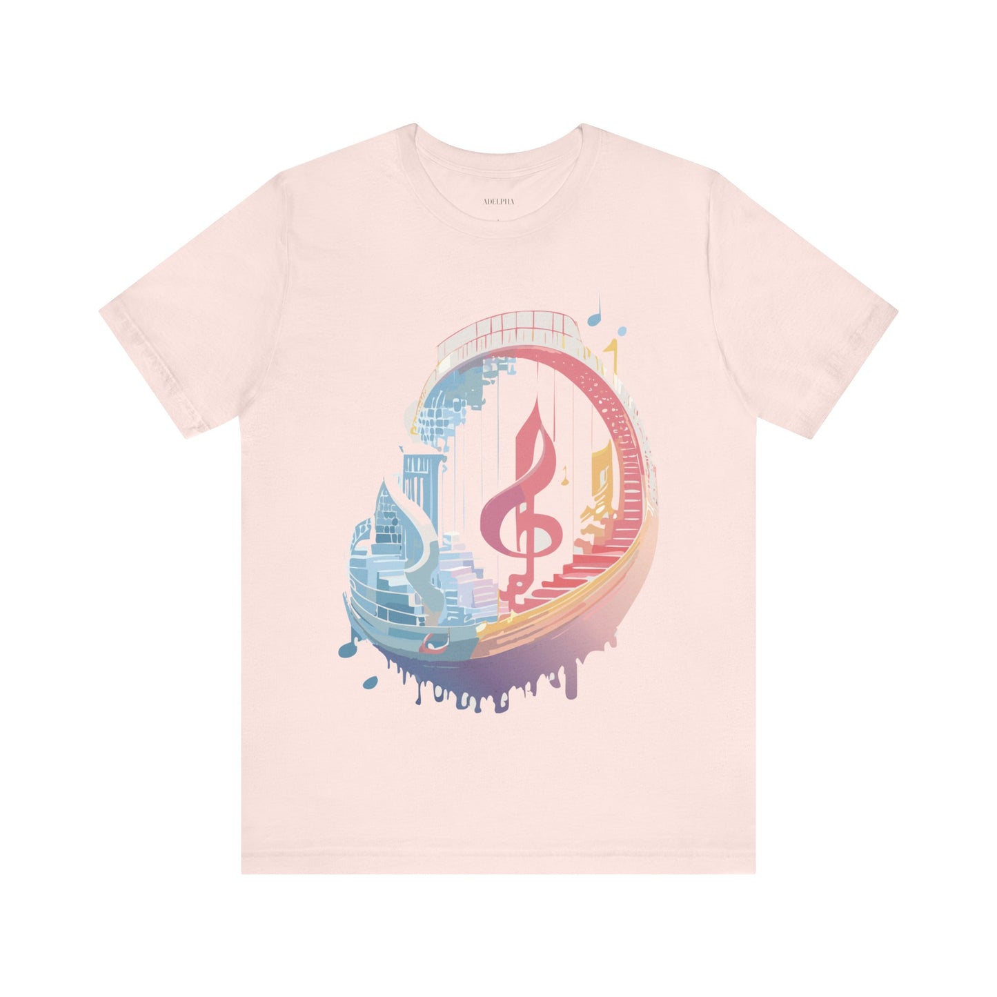 T-shirt en coton naturel - Collection Musique