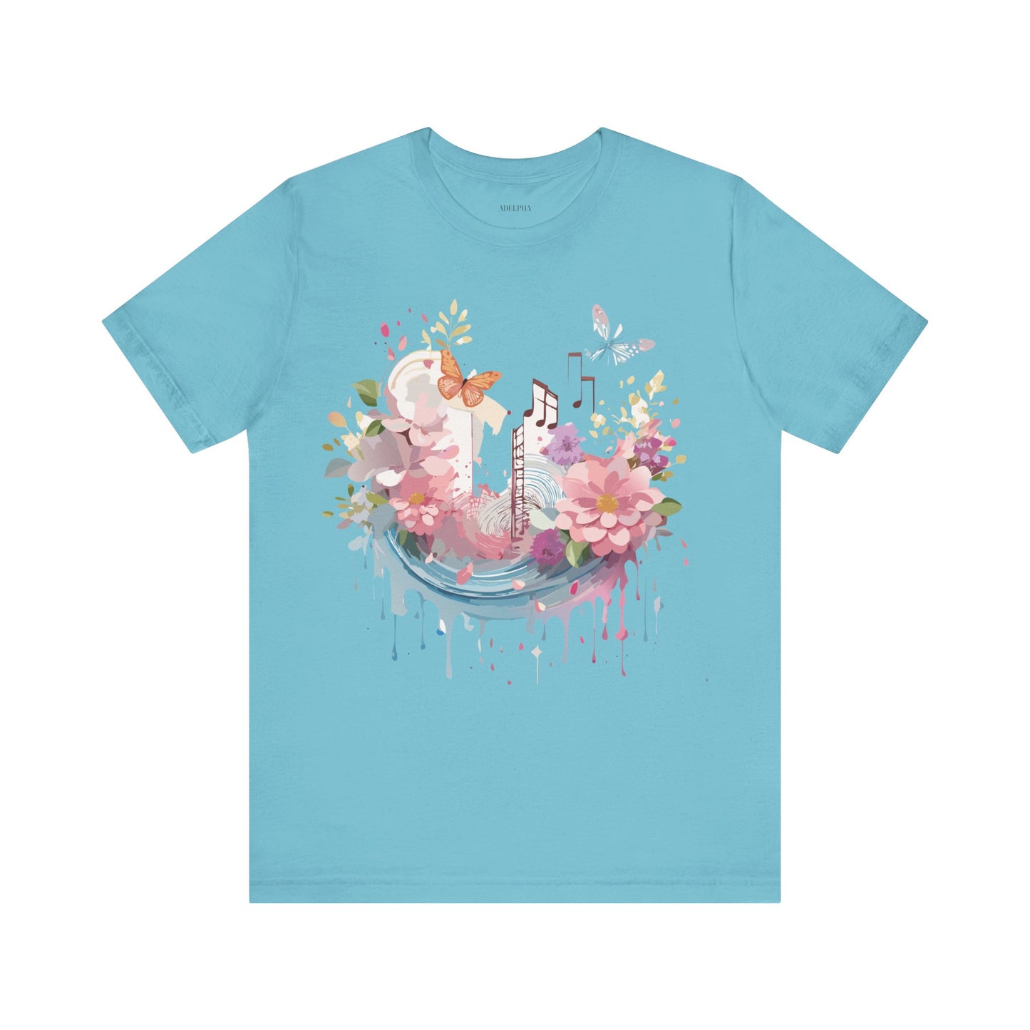 T-shirt en coton naturel - Collection Musique