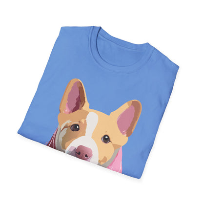 Dog Shirt Unisex Animal Print Tee Cotton T Shirt For Pet Lovers