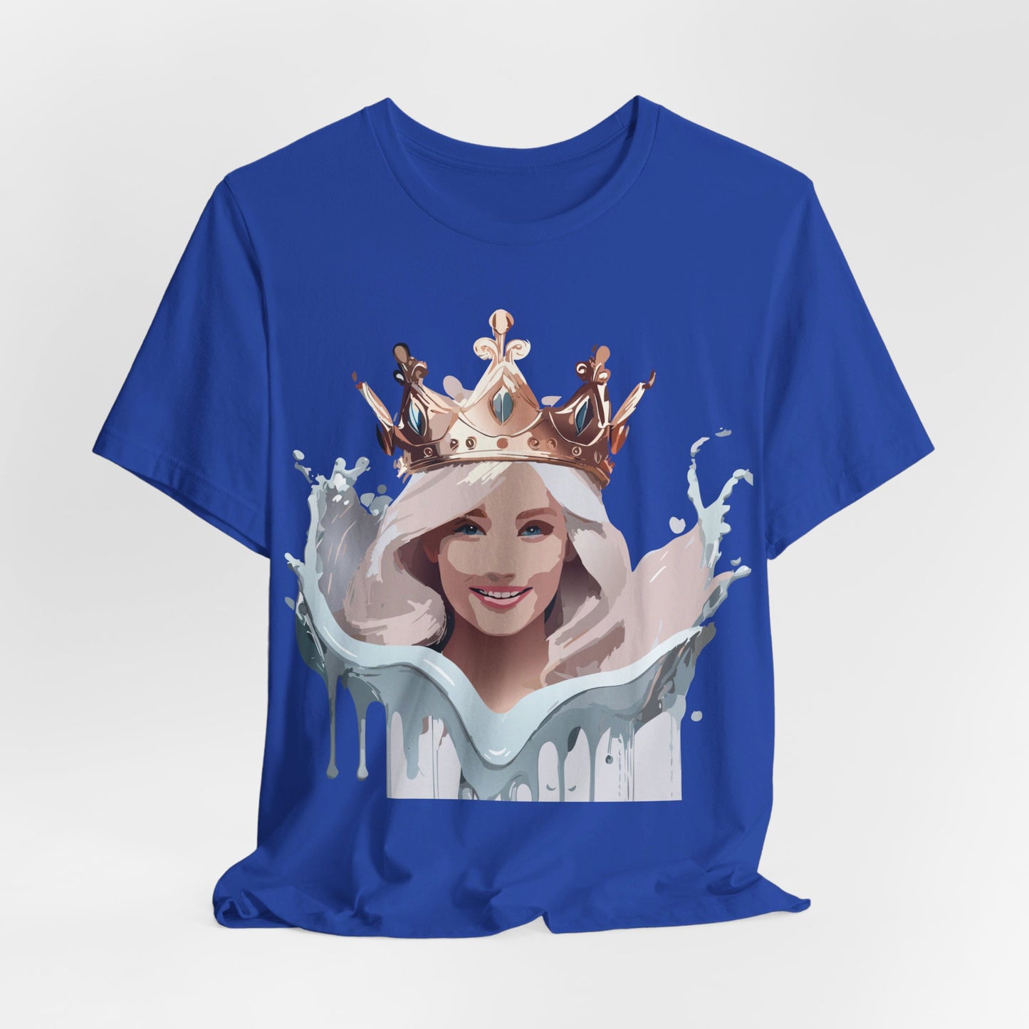 T-shirt en coton naturel - Collection Queen