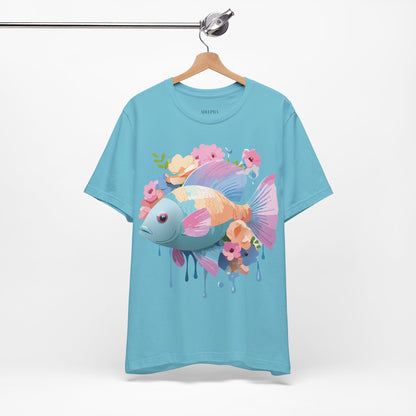Shirt with Animals | Fish Printify