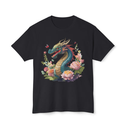 Dragon Art T Shirt Unisex Graphic Tee With Dragon Print HD Cotton