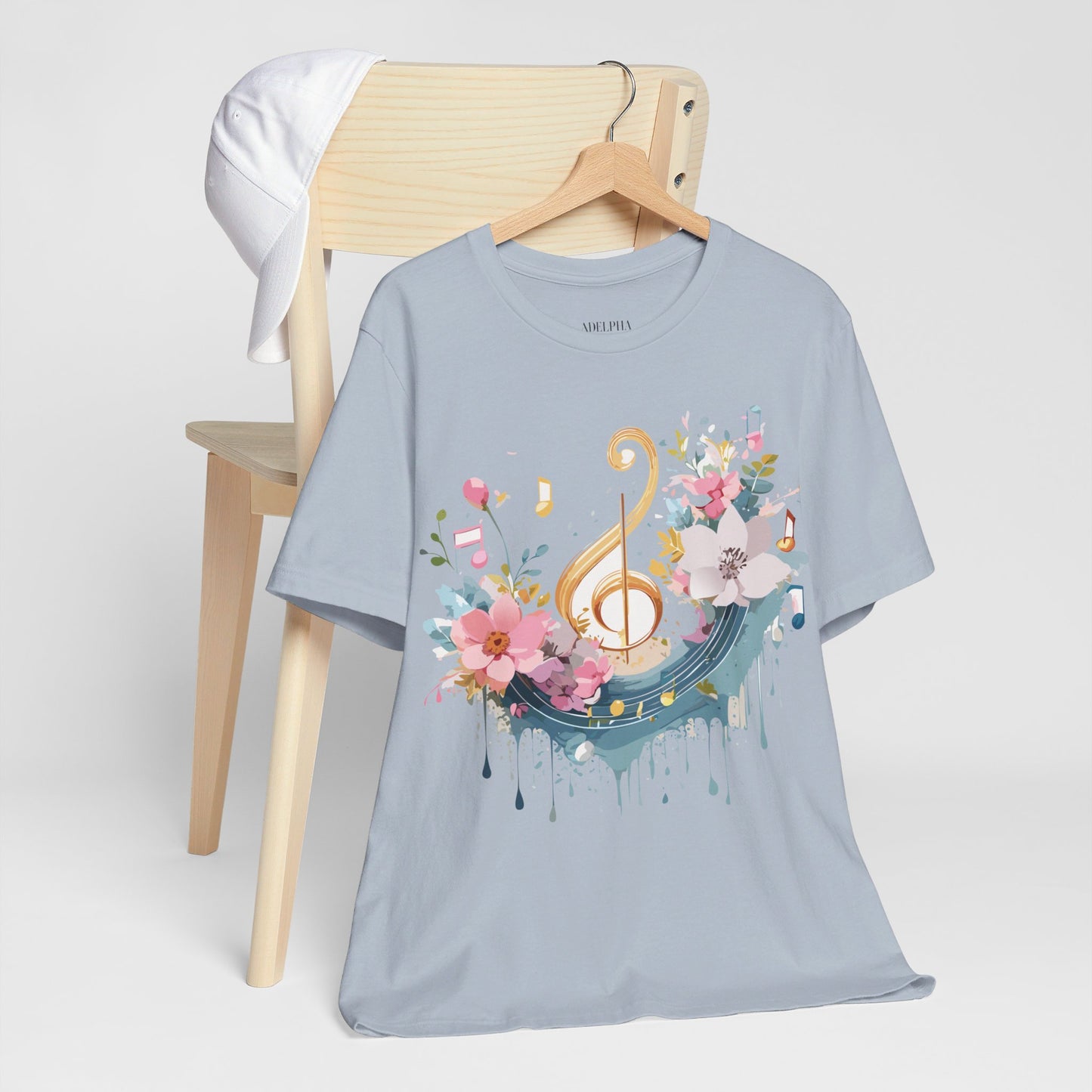 T-shirt en coton naturel - Collection Musique