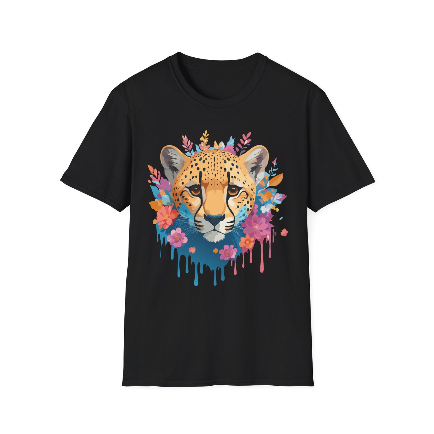 Cheetah Shirt, Shirt with Cheetah, Cheetah Tee, Shirt with Animals