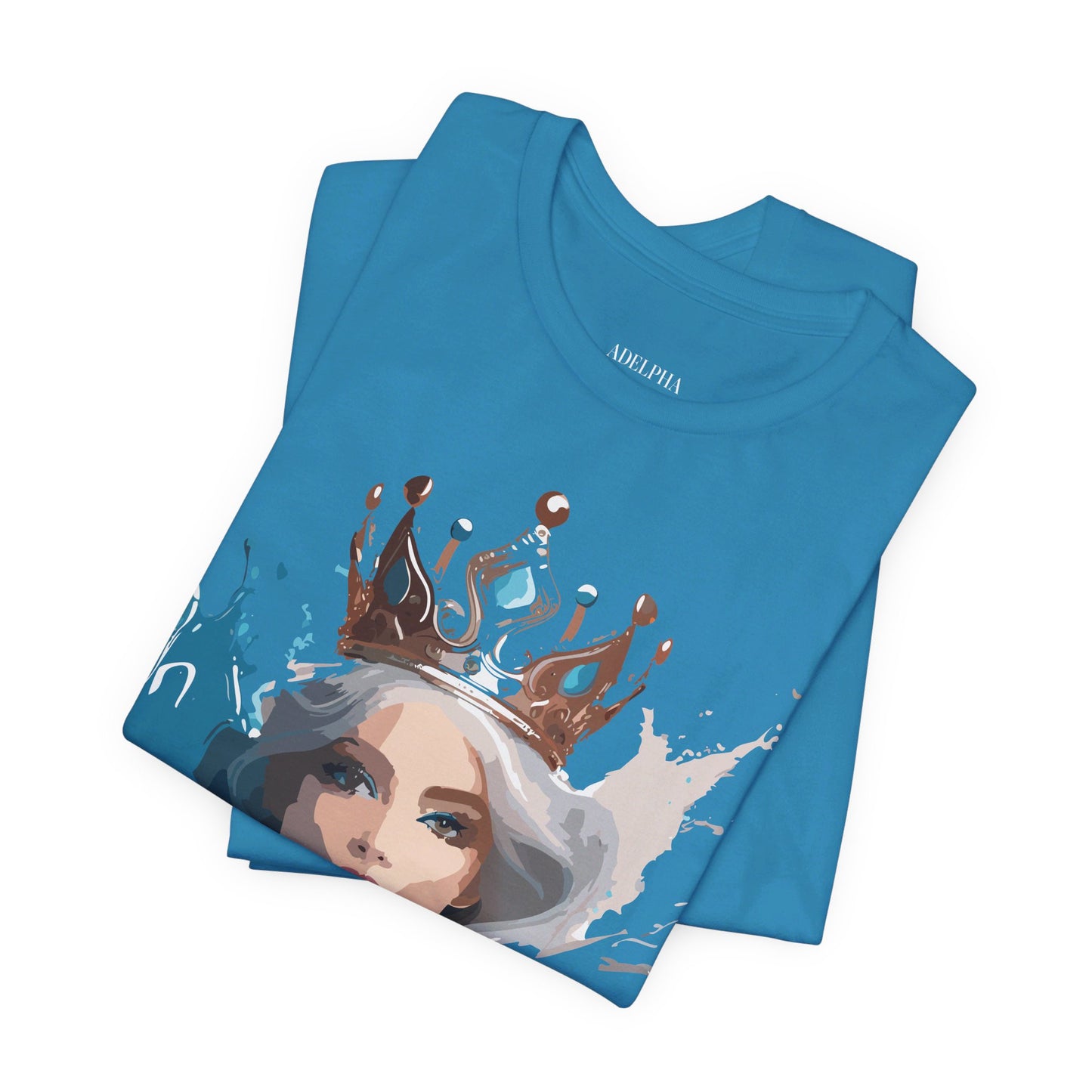 T-shirt en coton naturel - Collection Queen