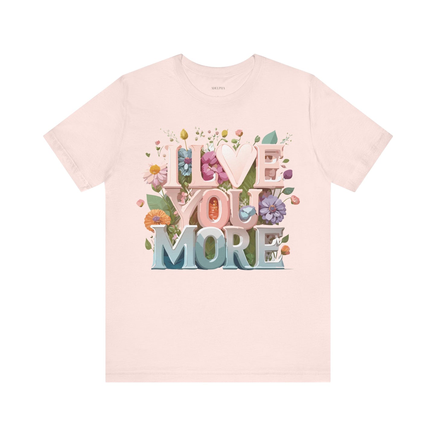 Natural Cotton Tee Shirt - Love story Collection