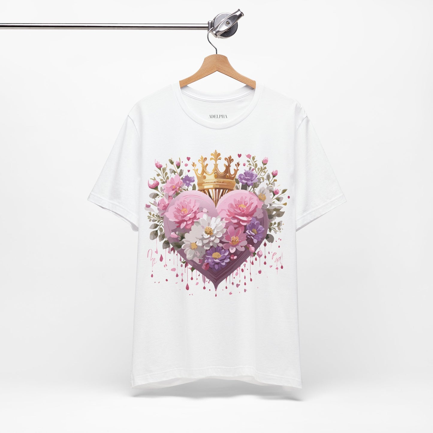 Natural Cotton Tee Shirt - Love story Collection