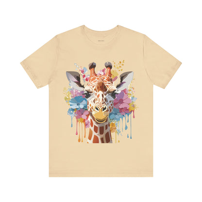 Shirt with Animals | Giraffe Printify