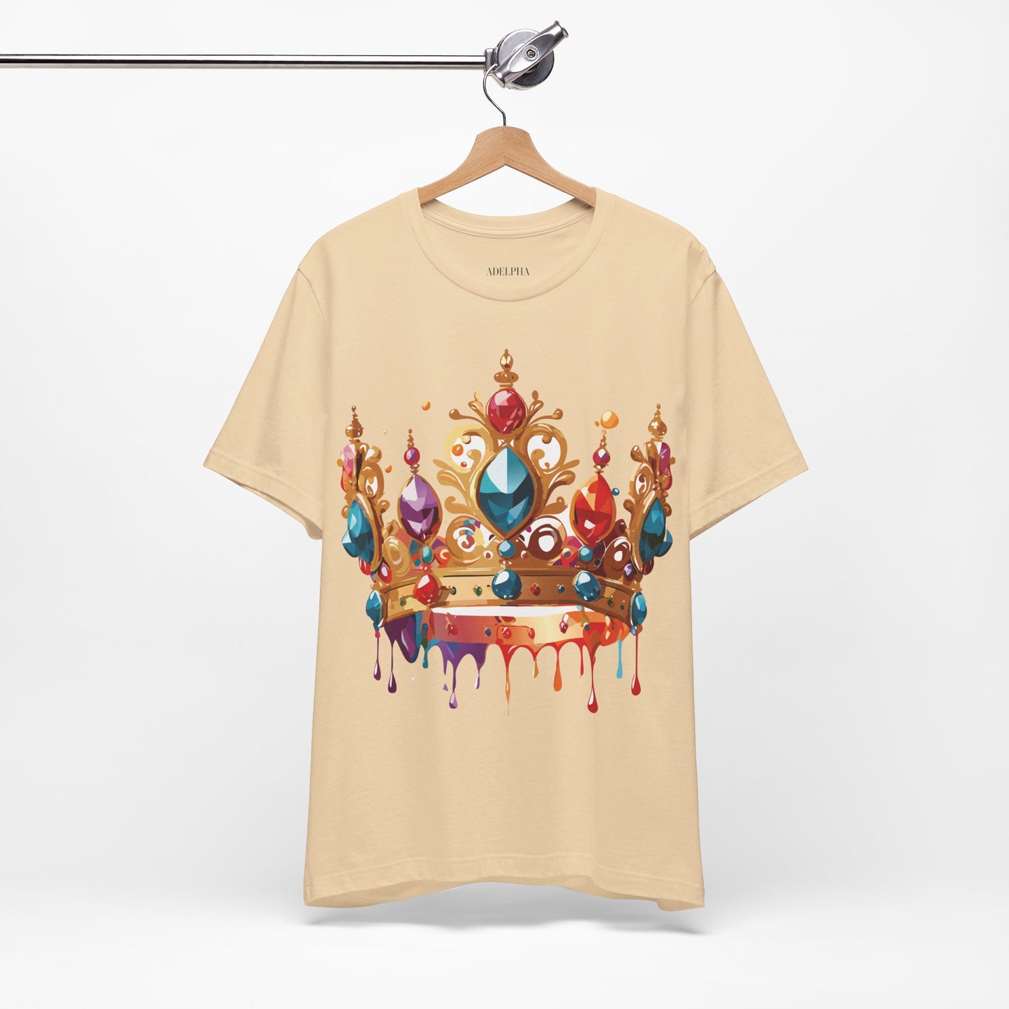 T-Shirt aus natürlicher Baumwolle – Queen Collection