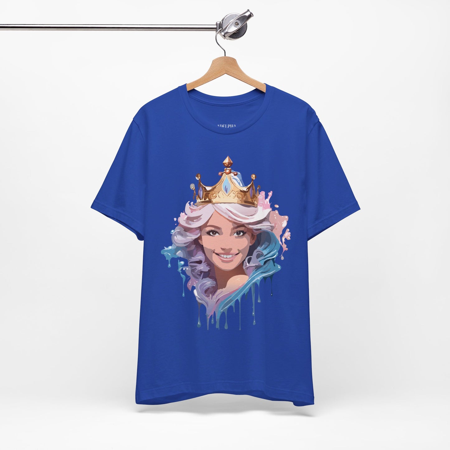 T-Shirt aus natürlicher Baumwolle – Queen Collection