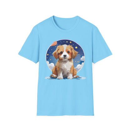 Dog Shirt Unisex Animal Tee Gildan Softstyle 64000 Short Sleeve Comfort