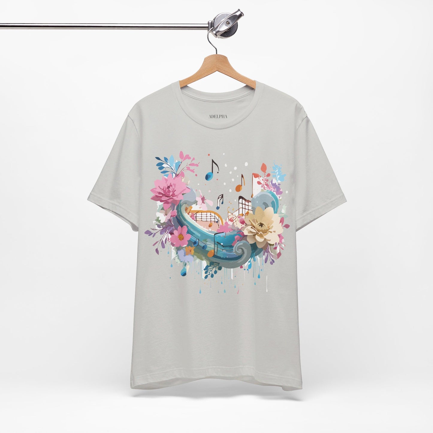 Natural Cotton Tee Shirt - Music collection