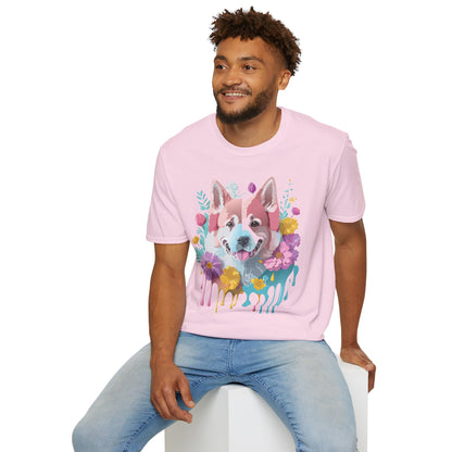 Dog Shirt Unisex Tee Softstyle Cotton Comfort for Animal Lovers