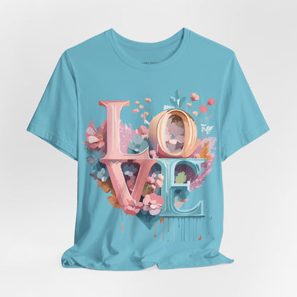 Natural Cotton Tee Shirt - Love story Collection Printify