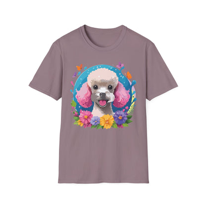Dog Shirt With Animals Unisex Softstyle Tee 100 Percent Cotton Gildan 64000