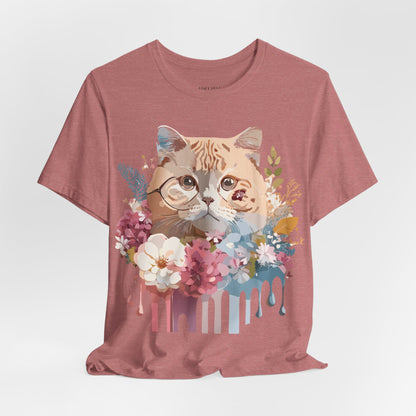 Cat Shirt, Shirt with Cat - ADELPHA