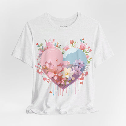Natural Cotton Tee Shirt - Love story Collection Printify