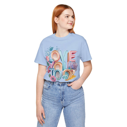 Natural Cotton Tee Shirt - Love story Collection Printify