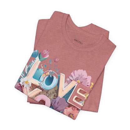 Natural Cotton Tee Shirt - Love story Collection Printify