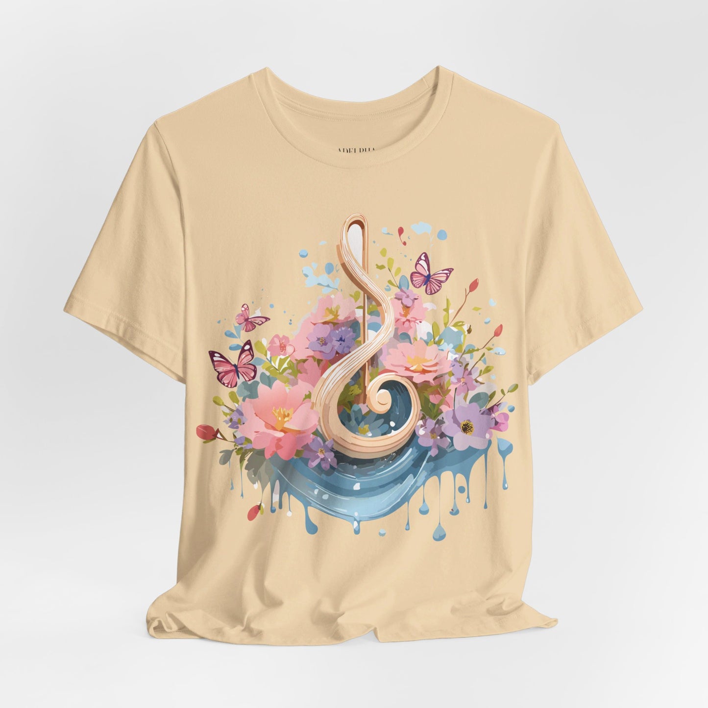 T-shirt en coton naturel - Collection Musique