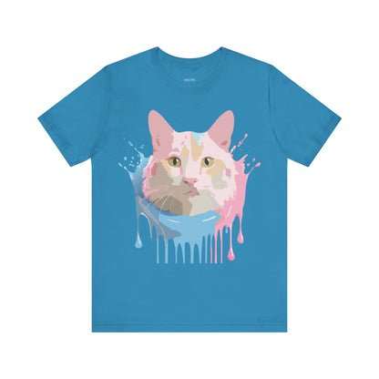 Cat Shirt, Shirt with Cat - ADELPHA