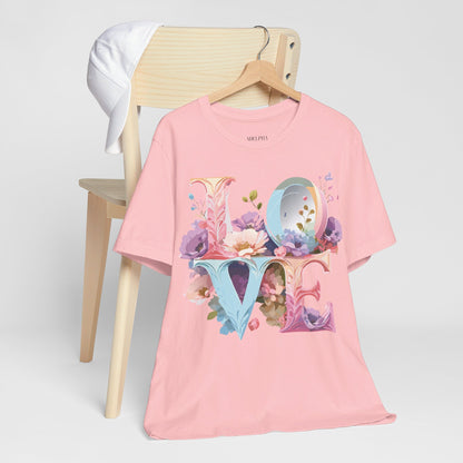 Natural Cotton Tee Shirt - Love story Collection Printify