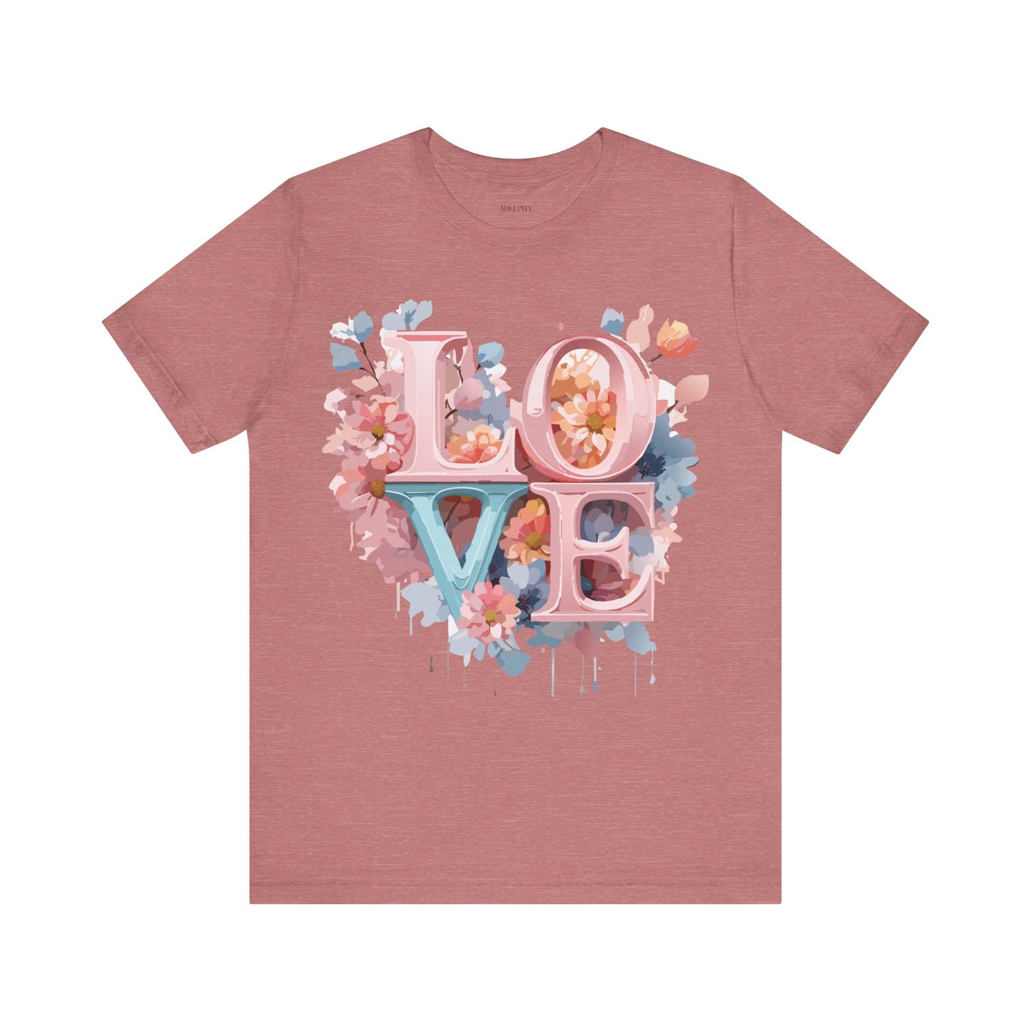 T-Shirt aus natürlicher Baumwolle – Love Story-Kollektion