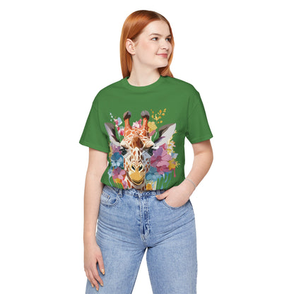 Shirt with Animals | Giraffe Printify