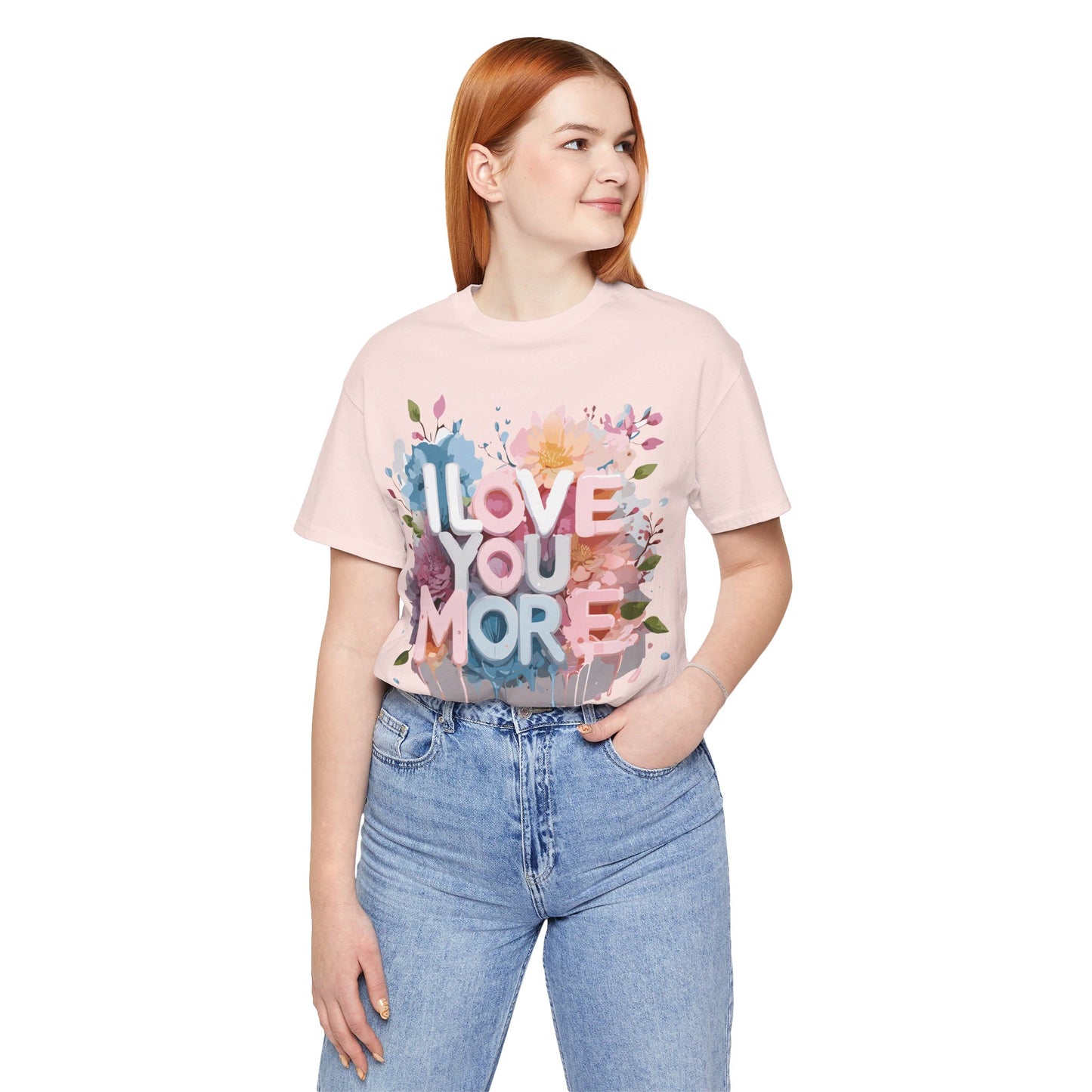 Natural Cotton Tee Shirt - Love story Collection