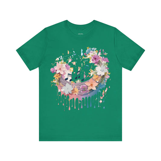 T-shirt en coton naturel - Collection Musique