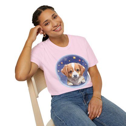 Unisex Gildan Softstyle 64000 Dog Shirt Tee Ring Spun Cotton