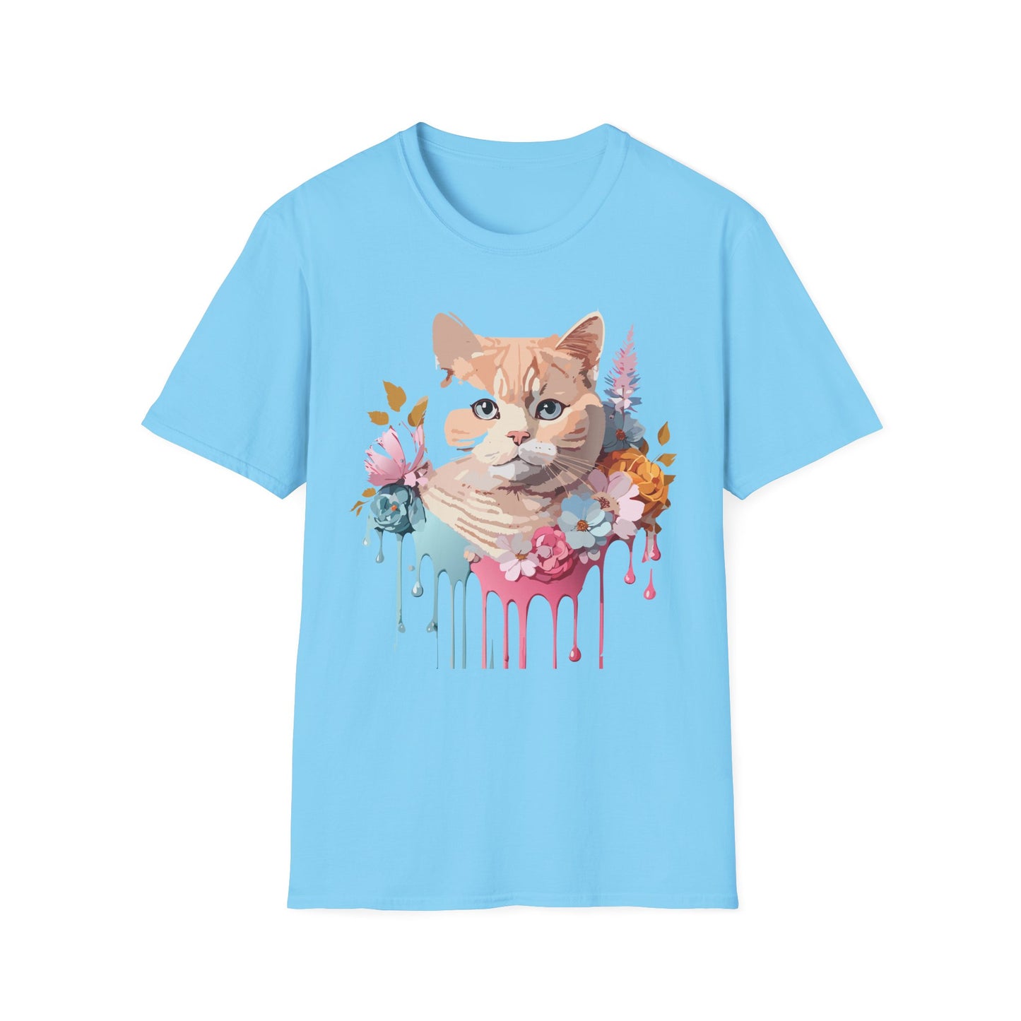 Cat Shirt, Shirt with Cat, Cats Tee, Kitten Tee