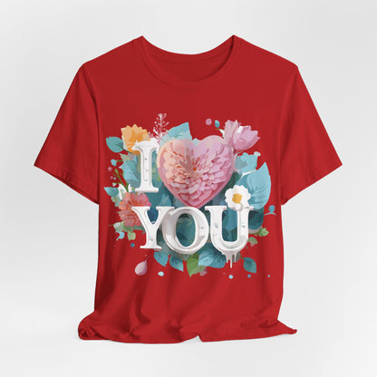Natural Cotton Tee Shirt - Love Story Collection Printify