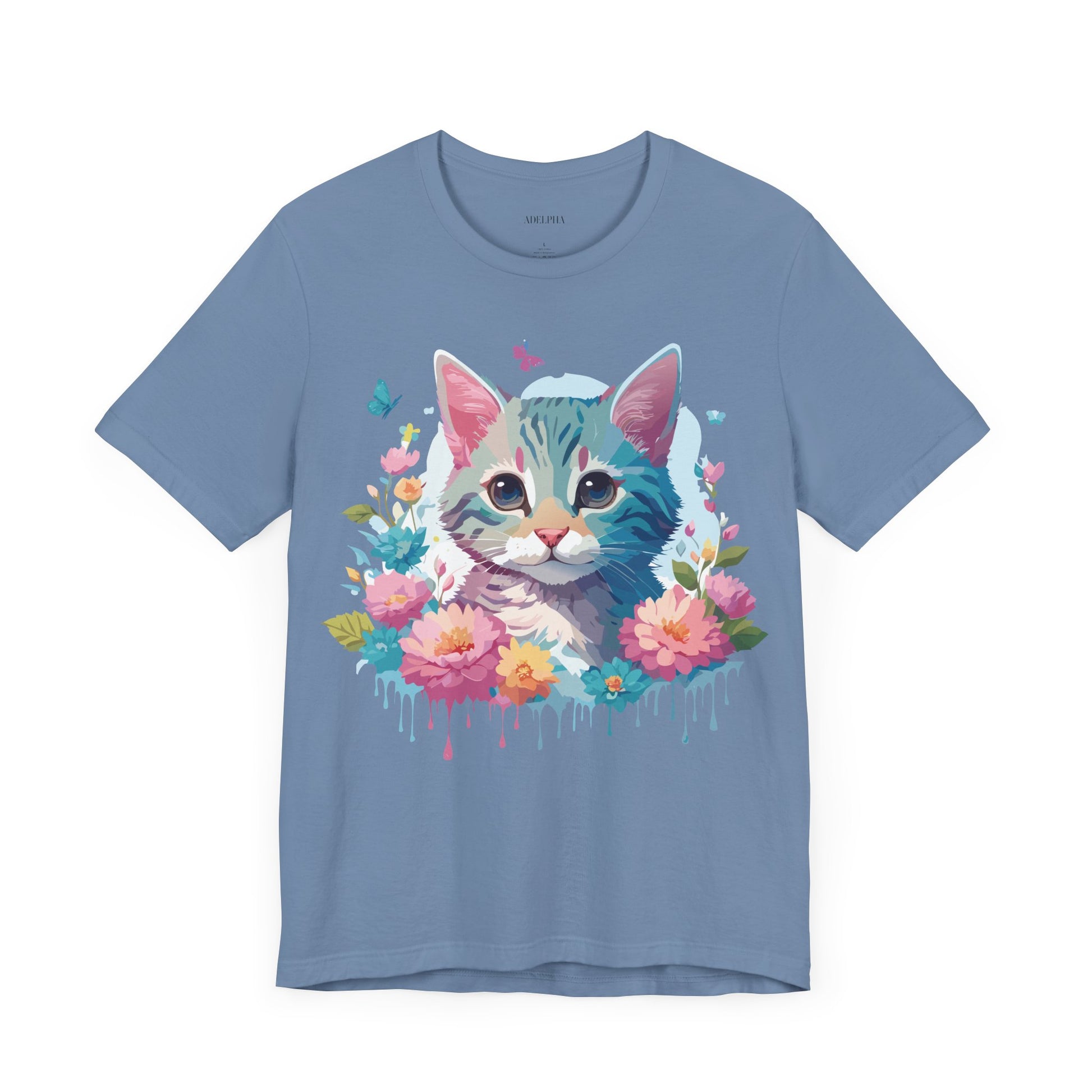 Cat Shirt, Shirt with Cat - ADELPHA
