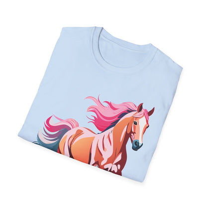 Horse Shirt Gildan Softstyle Tee Unisex 100 Percent Ring Spun Cotton
