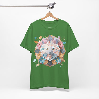 Natural Cotton Tee Shirt - Medallion Collection Printify