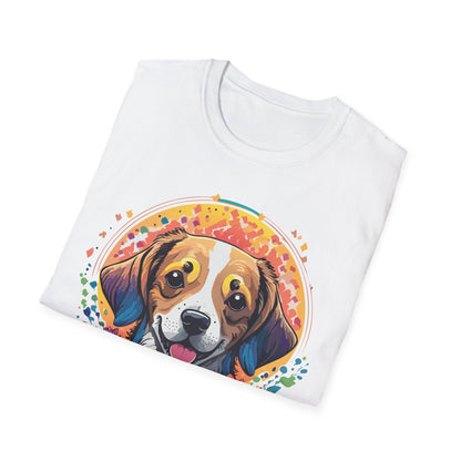 Dog Shirt Unisex Animal Tee Gildan 64000 Softstyle Ring Spun Cotton