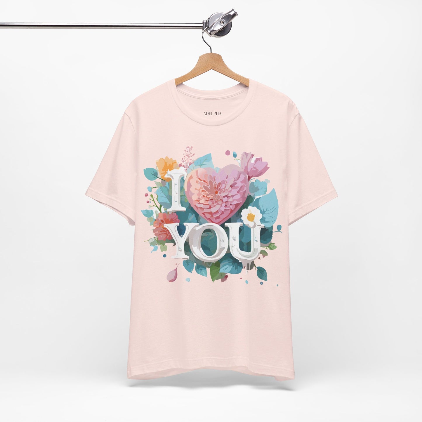 Natural Cotton Tee Shirt - Love story Collection