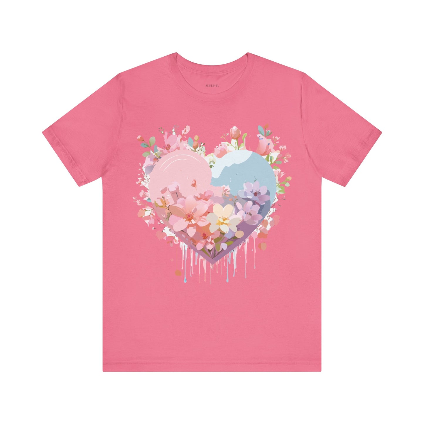 Natural Cotton Tee Shirt - Love story Collection