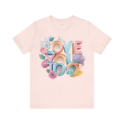 Natural Cotton Tee Shirt - Love story Collection Printify