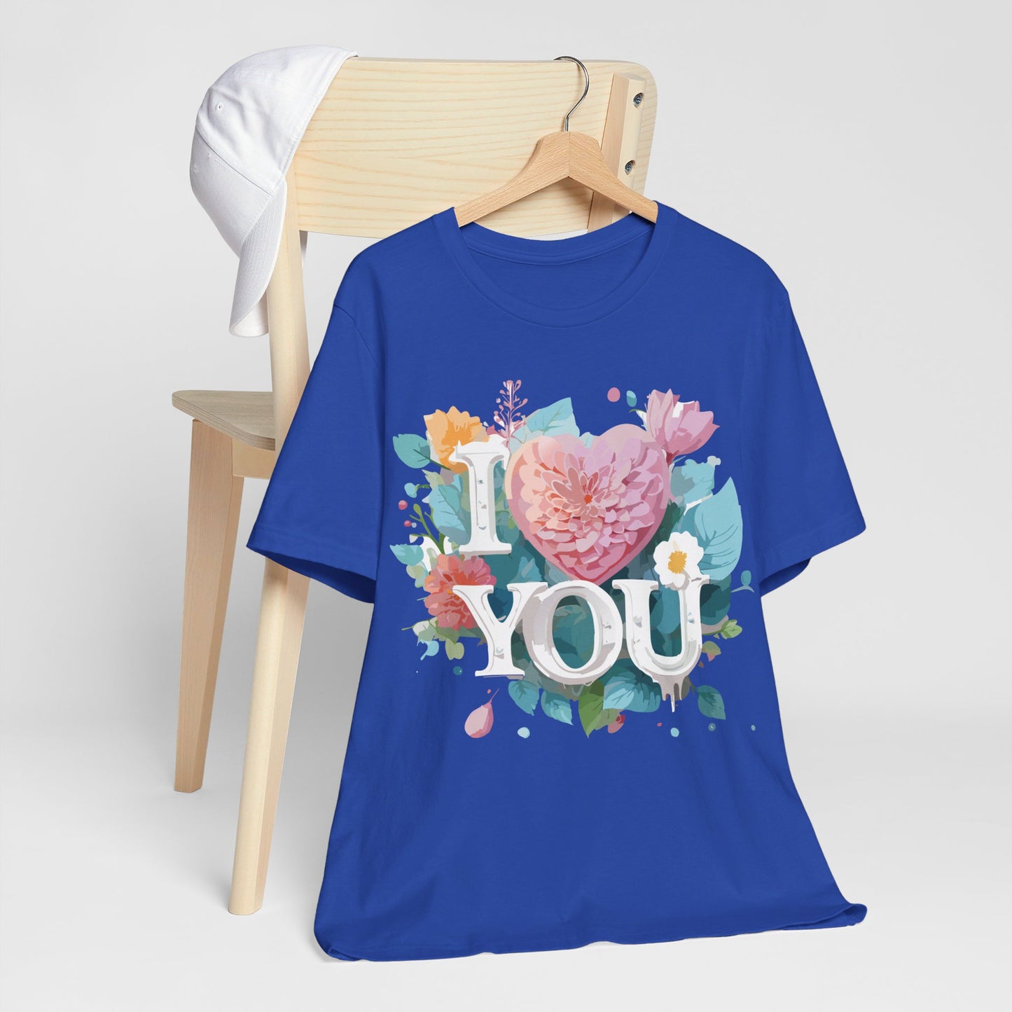 T-Shirt aus natürlicher Baumwolle – Love Story Collection